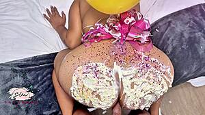 Come Celebrate My Birthday With Cake On Savannah Watson Ass