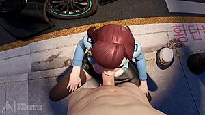 d va overwatch 3d compilation has the best new animations