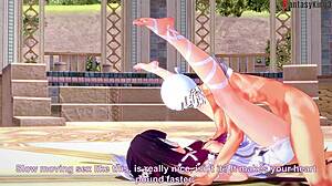 Columbina has sex in genshin impact fantasy