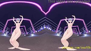vr180 mmd suisei does nude dance in 3d hololive hentai