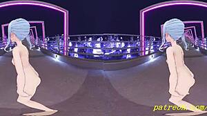 vr180 mmd suisei does nude dance in 3d hololive hentai