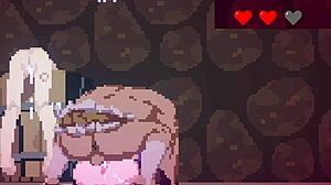 Cute ninja girl dominates and rides for creampie in hentai game