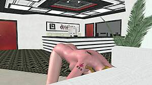 Office cunnilingus delight with beautys multi orgasm