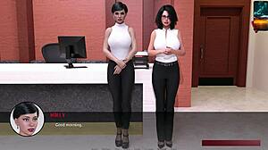 Reunion 21 keira seduces and fucks john in office