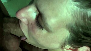 Real homemade deepthroat blowjob cum in mouth compilation swallow