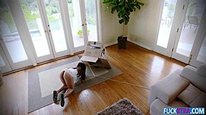 Elle voneva tiny 18+ thief gets fucked t