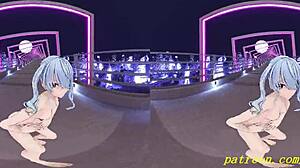 vr180 mmd suisei does nude dance in 3d hololive hentai