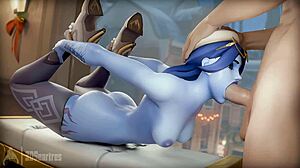 widowmaker overwatch 3d compilation with new hot animations