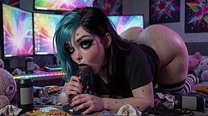 Gamer girl calls bbc hotline at 3am in 3d