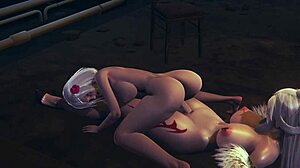 Genshin Impact Hentai Ningguang Futanari X Noel Hard Sex