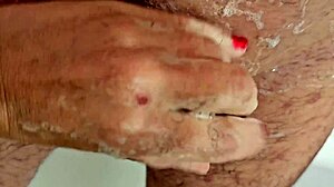 she shaved my dick and balls pov from her view