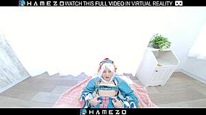 Sexy japanese girl sucks cock before hard fuck