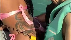 beach party with sakura haruno and friends