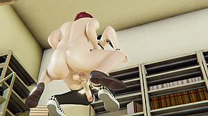 Emo boy ravaged in library yaoi scene