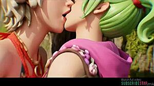 Joni And Zoey Lesbian Kissing In Fortnite