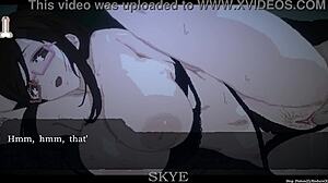 2d hentai game girl with big tits and glasses milks you dry