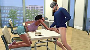 professor por favor me ajude preciso de pontos professor fode aluna na universidade sims four