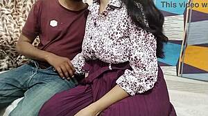 Bhabhi begs devar for rough sex before market