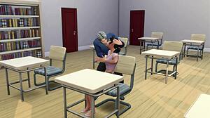 professor por favor me ajude preciso de pontos professor fode aluna na universidade sims four