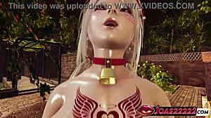 Kanami does kitty cosplay group action