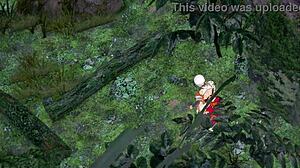Knight Woman Seduces Into Forest Fuck
