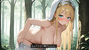 Forest healer gives asmr jerk instructions