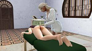 massage turns into rough lesbian sex outdoors