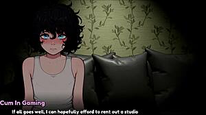 My femboy roommate shows wedding night