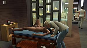 Massage Therapist Fucks Client In Sims 4