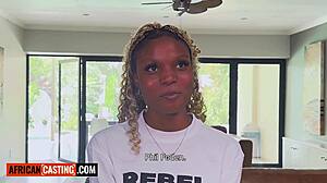 I Convinced The Naive Big Tits Ebony Teen To Skip Bible Study