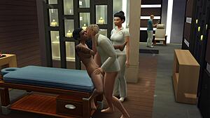 Massage Therapist Fucks Client In Sims 4