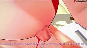 Burnice In Bikini Has Pov Sex On The Beach In Fantasy Hentai