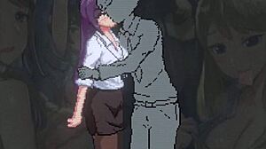 Hentai Game Shows Horny Office Girl