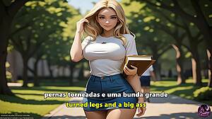 Namoradinha fiel - free faithful girlfriend - free - contos animados - english subtitles - ai generated