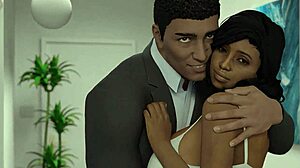 Thick booty black milfs servicing thick white college cock with their mouths