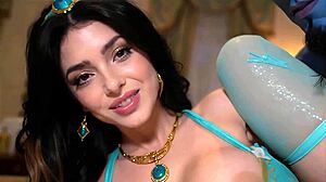 Genie Fucks Jasmine Until She Trembles