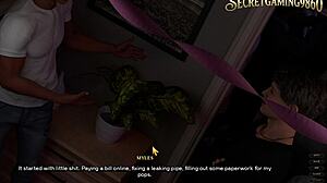Stepmoms Big Fat Ass Too Big For Dress In Game