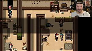 Surviving zombie apocalypse with big tits