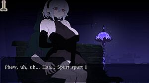 hentai game witch milks you dry with her ride