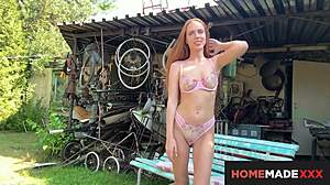 homemade outdoor sex with russian redhead vixen holly molly