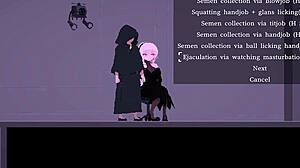 hentai game witch milks you dry with her ride