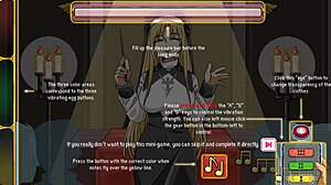 hentai game shows church sex scenes with rika the lewd nun heroine and the censor