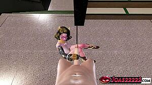 big tits fianna strokes thick cock
