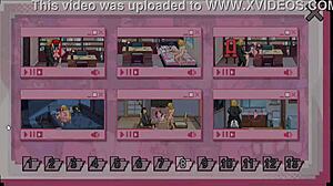 kendo instructor trains heroines in secret hentai game