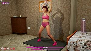 Looks like shes a real slut now in this game where you have to become a webcam model