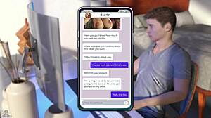 i am playing my bimbo dream hentai game part 58