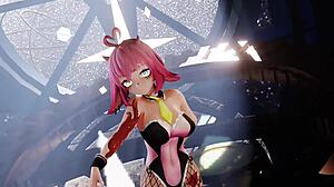 mmd strip tease aespa supernova makes me feel emotional and excited inside