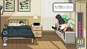 kendo instructor trains heroines in secret hentai game