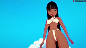 chel in bikini give me a hot blowjob el dorado