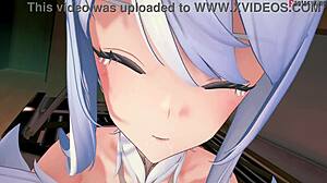 Odette cute ballet dancer fucking on the theater genshin impact full and pov